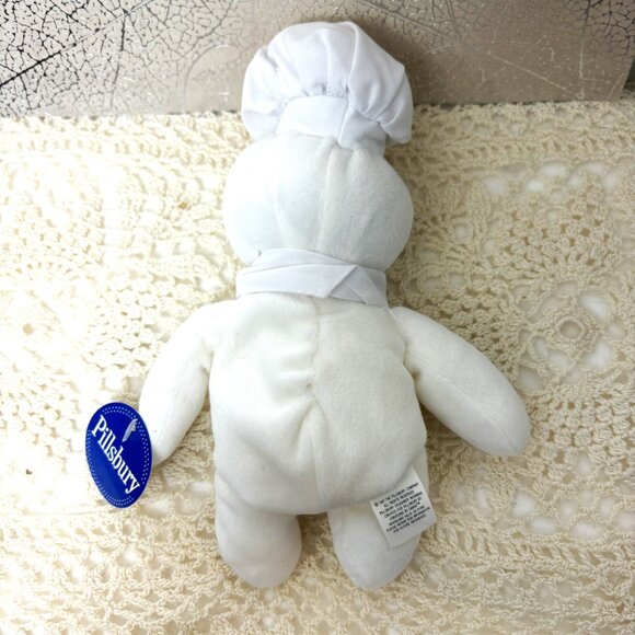 1997 Pillsbury Doughboy Plush Beanie Dakin Beanbag Doll - 8 “ tall – Vintage - Picture 3 of 8